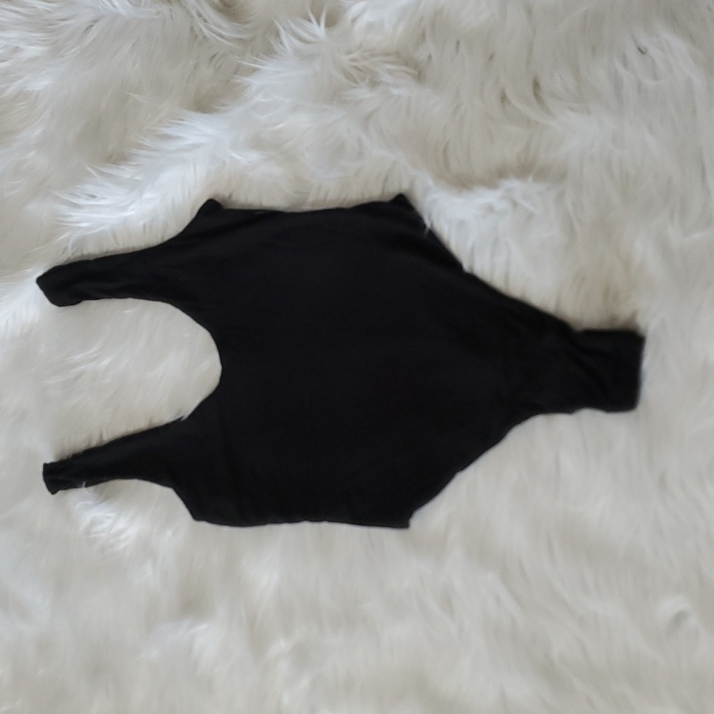 NWOT Re Ona bodysuit black sz XS